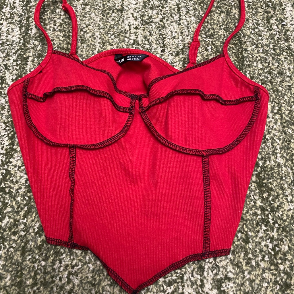 Flattering Red Top
